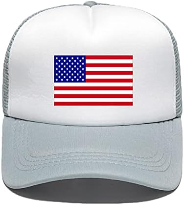 Мъжки американски флаг на САЩ флаг бейзболна шапка стилна Лоскутная окото шапка за мъже, жени шофьора спортна шапка регулируем