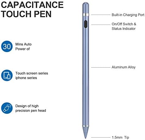 Активни stylus писалка за сензорни екрани, Активни Карандашные Интелигентни Цифрови Писалки Fine Point Stylist Pen, Съвместими