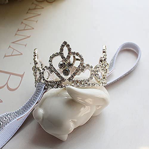 Младенческие Момичета Crystal Crown Диадема Лента За Глава За Дете На Принцеса Короната Превръзка На Главата Снимка Е Подарък