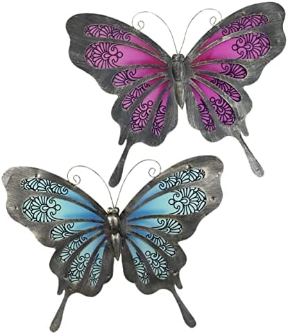 Yardwe 2 бр. Пеперуди за Украса на Входната Врата е Знак, Дом Декорации за Дома Adornos Para Стенни Пеперуди Декор Висулка