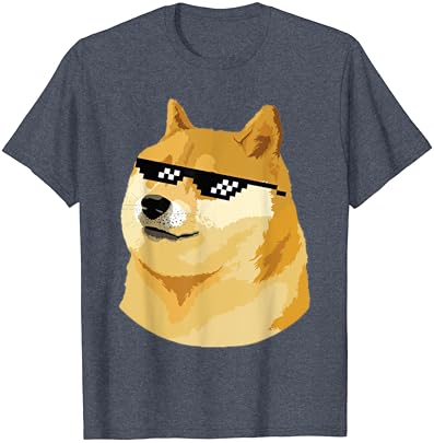 Тениска Doge с очила deal with it
