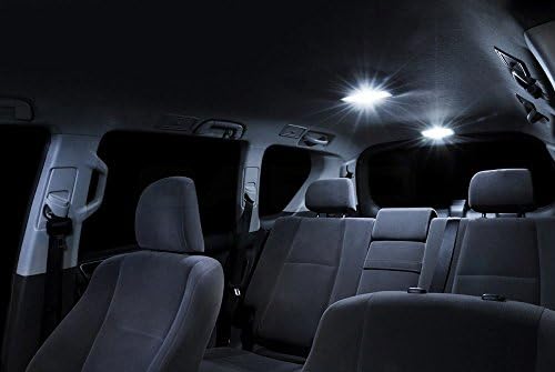 Led осветление на купето XtremeVision за Toyota RAV4 2006-2014 (6 бр) Комплект led осветление за вътрешни чисто Бели на цвят + Инструмент за инсталиране