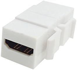 10 бр/пакет HDMI 1.4 Защелкивающийся Конектор F/F Keystone Jack Интерфейсен Адаптер за Стенните панели Бял
