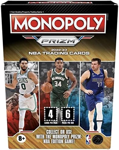 НОВА Кутия за Баскетболни картички Панини PRIZM Factory Monopoly на 2022-2023 години - Плюс Обичай Художествени