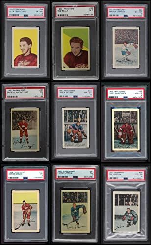 1952-53 Паркхерст Хокей на лед и Почти пълен комплект (Hockey Set), БИВШ