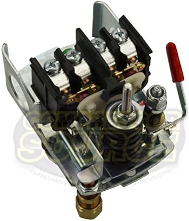 Квадратен превключвател налягане D Pumptrol за въздушен компресор за сгъстен въздух 9013FHG12J52M1X 95-125 паунда на квадратен инч с разгрузчиком и лост за включване /изключване