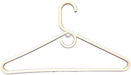 Тежки Тръбни Закачалки за дрехи UM24, Гигантска Пластмасова Закачалка за дрехи за възрастни, Закачалка за организиране на гардероб - Бял (15)