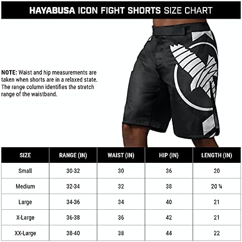Мъжки къси панталони за борба с икони Hayabusa