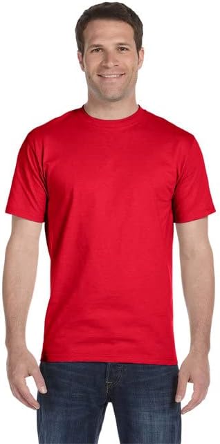Набор от мъжките тениски Hanes Essentials, Мъжки ризи с къс ръкав, Памучни тениски с кръгло деколте за мъже, Набор Value Pack