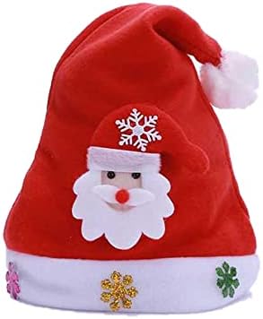 N-X Коледни Шапки Подаръци За децата от детската градина Малки Подаръци, Коледни Шапки и За Възрастни Мъже и Жени Коледна Украса