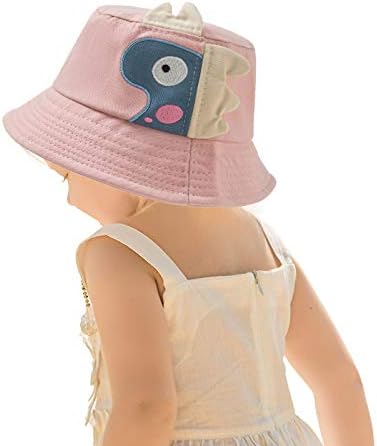 Детско кофа-солнцезащитная шапка NEARTIME, лятна мультяшная защита от слънцето UPF 50 + UV защита, бързосъхнеща шапка за предпазване