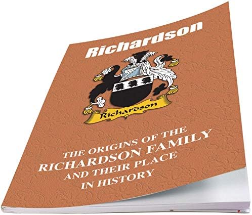 Книжка за историята на английската фамилия I LUV ООД Ричардсън с кратки исторически факти