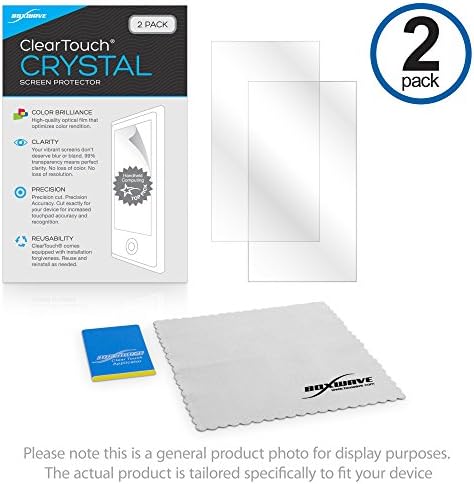Защитно фолио BoxWave, която е съвместима с Lenovo Yoga 7i (15 см - 82 инча) (защитно фолио от BoxWave) - ClearTouch Crystal (2 опаковки), HD филм Предпазва от драскотини