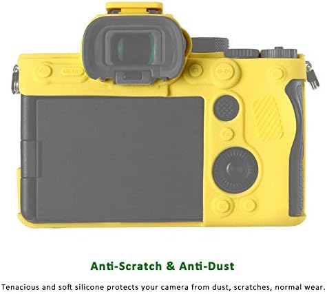Калъф за фотоапарат Лесно Hood за Sony Alpha 7S III a7S III ILCE-7SM3 A7SM3 A7S III A7SIII, Текстурирани Повърхност, Защита