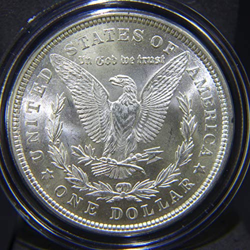 Сребърен долар 1921 година Морган Морозного блясък $1 AU
