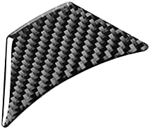 NVCNX Днешно карбон на Капака на Панела на Волана на Колата Стикер Стикер Аксесоари За интериорен дизайн, Съвместими с Toyota Corolla 2014-2018 Украса Черен