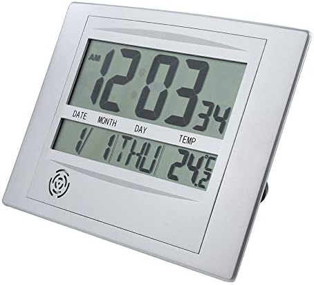 Цифров часовник с температура, с Електронни, с функция за Напомняне за рожден Ден на Цифров Часовник, за дома, офиса, и за възрастните хора