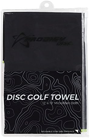 Хавлиена кърпа, за да карам голф Prodigy, Сверхпоглощающая микрофибър, 12 x 19, Плик пакет (Сив)