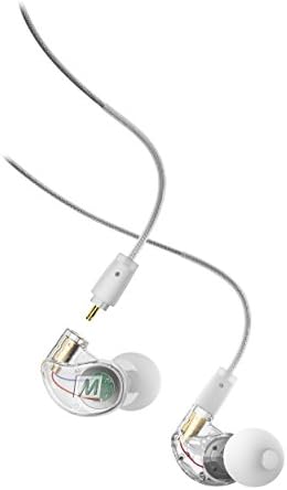 Мониторные слушалки MEE audio M6 PRO за музиканти, модел 2-ро поколение с подобрен звук, заушники с паметта и сменяеми