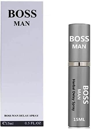 Boss Man Замедляющий Спрей за Мъже, Десенсибилизирующий Замедляющий Спрей за Мъже, Stud Максимално Продължителен Климакс