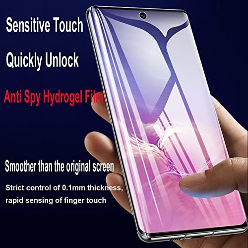 Защитно фолио за екрана YiiLoxo Hydrogel Film, която е съвместима с Samsung Galaxy S22 + / Galaxy S22 Plus (5G) [Защита от