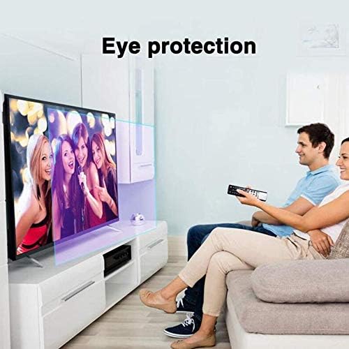 ZSHYP Защитно фолио за екрана на телевизора, Защитни панели, Филтър Синя светлина, Антибликовый Филтър с Различни Размери за LCD, LED, OLED HDTV, Снимающий Напрежение на очите