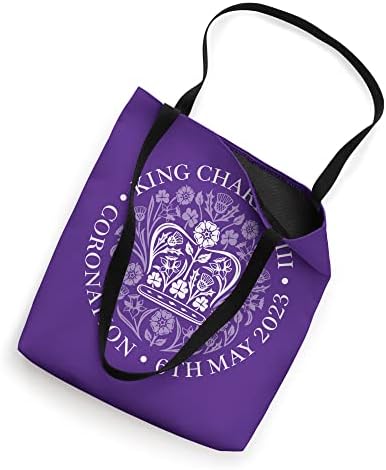 Коронацията на 2023 Година Крал Чарлз Великобритания Британската Корона на 6 май Чанта с емблема