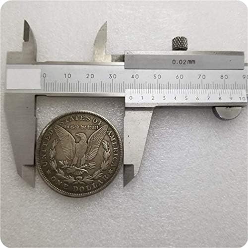 Kocreat Копие от 1899 Г., сребърно покритие Монета американски Скитник - Реплика на Монетата на Морган Долар-Арт