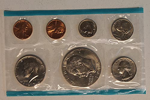 Комплект до преобразувани монети, Монетен двор на Сащ, 1974 г. през Оригиналната Правителствена опаковка