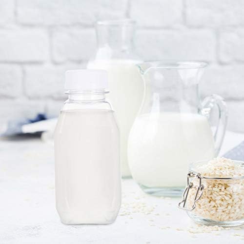Бутилки с чиста вода Hemoton Бутилки с чиста вода изящна изработка производство на прави бутилки с мляко удобни.