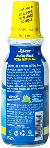 Омекотители за устата H2Ocean Healing Rinse - Отличен вкус на морска сол и ксилитол за освежаване на дъх и сухота в устата,