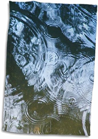 Кърпи 3dRose Florene Water Abstract - Отражение на дъжд - (twl-26571-1)