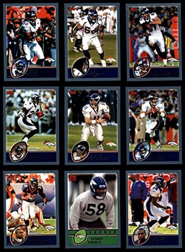 2003 Topps Denver Broncos Почти пълен набор от команди Denver Broncos (Комплект) NM/MT Broncos