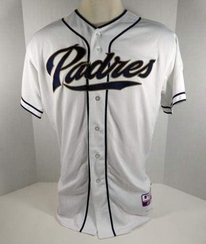2013 Сан Диего Падрес Джонатан Гальвес #70 Използван в играта Бяла риза - Използваните в играта тениски MLB