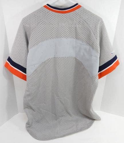 На 1990-те години Детройт Тайгърс са Пуснали Празна игра В Сивата Тениска За тренировка вата XL 789 - Използваните В