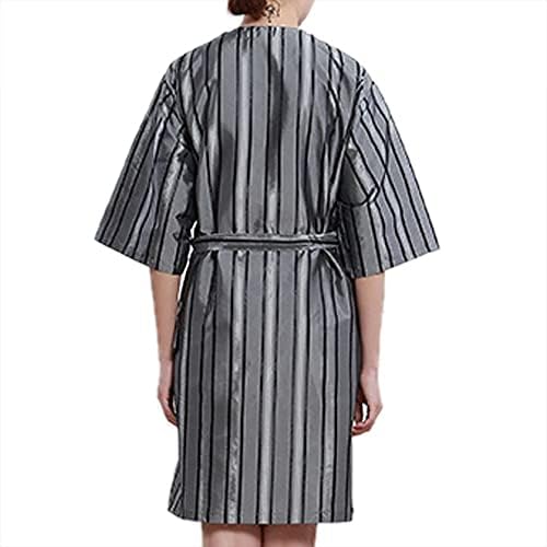 N/A Модно дамско Спа рокля, Удобно Водонепроницаемое Рокля в стил Кимоно за салон за Красота с 1 джоб за Спа (Цвят: