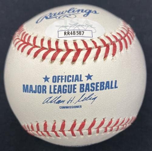 Педро Мартинес 1998-2004 Подписа Бейзболен логото на Fenway Park 100th Ann JSA - Бейзболни топки с автографи