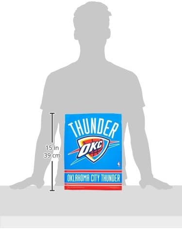 Флаг Wincraft NBA Oklahoma City Thunder Garden 12x18, Двустранен, Отборен Цвят