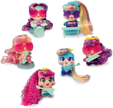 Игри набор от Hamstars Cutie Popstar Micro Страна, са подбрани Плюшен играчка с възможност за игра с косата и въображение,