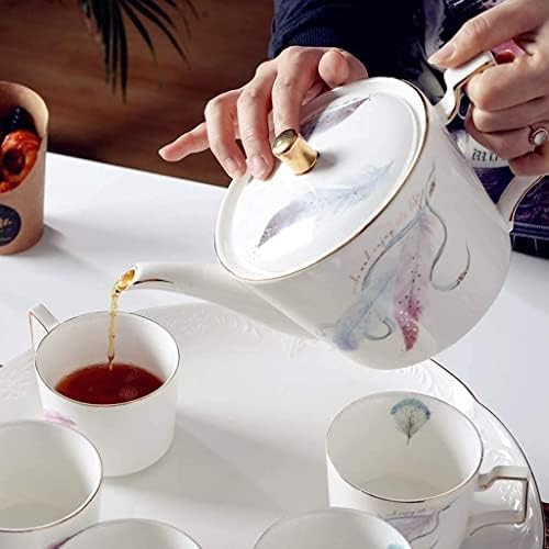 Порцелан Чай, Чаени чаши, Чайник, Чай, Комплекти за жени, Комплект чаени чаши и Тави, Чай в европейски Стил за възрастни