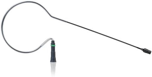 Countryman E6DW6B1TS Пружинистые слушалки E6 насочени действия с кабел с дължина 1 мм за телексных предаватели (черен)