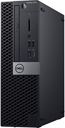 Настолен компютър Dell OptiPlex 5070 - Intel Core i5-9500 - 8 GB оперативна памет - 256 GB SSD памет - Малък форм-фактор