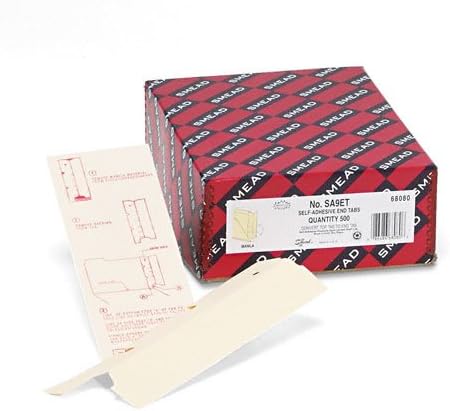 Smead : Конвертори с челните раздели за папки, 3 1/4 W x 9 1/4 Ч, Манила, 500 / скоростна -:- Продават се в 2 опаковки