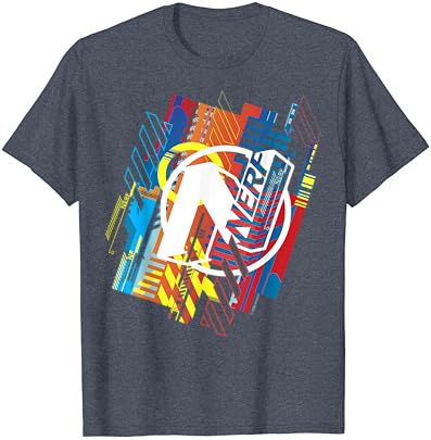 Тениска с логото на Nerf N Glitched