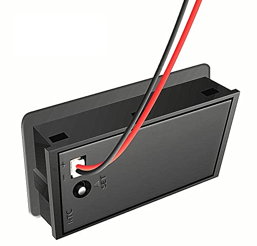 Измерване на напрежение на Капацитета на батерията 10-100 В, Волтметър на Капацитета на батерията, Термометър, Индикатор на батерията, за контрол на напрежението (36)