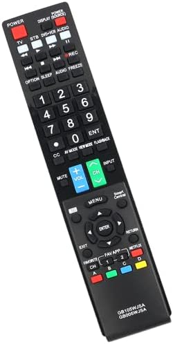 GB105WJSA Замени с дистанционно управление, годни за Sharp Aquos TV, LC-80LE844U LC-70LE745U LC-60LE757U LC-70LE755U
