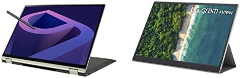 LG Пакет Грам (2022) 16T90Q-таблет-лаптоп 2 в 1, 16-инчов IPS-дисплей, процесор Intel Evo 12-то поколение i7 1260P,