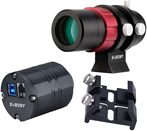 Телескопична Камера SVBONY SV305 Pro, Астрономическа Употреба Помещение 1,25 инча, Универсална База като Ласточкиного на Опашката, Мини-Ръководство очите SV165 30 мм F4, за Астр?