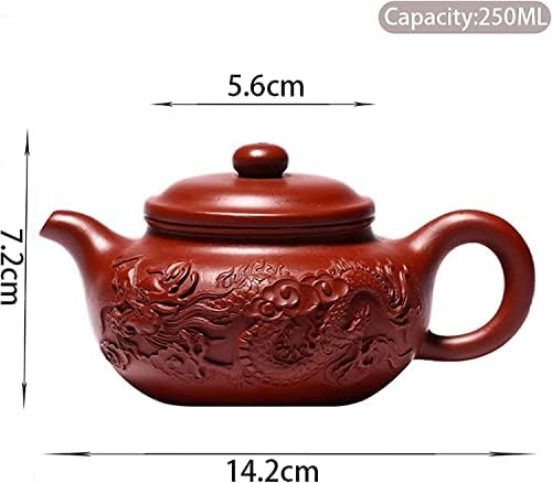 Чайник, чайникът 250 мл, Класически Maker От Лилава Глина, Античен Чайник, Домакински Филтър, уреди за Красота, Zisha,