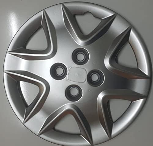 Комплект Copri от 4 Джанти Накладки 14-Инчов Сребрист цвят, Крепящихся заключи, Подходящ За Toyota Camry